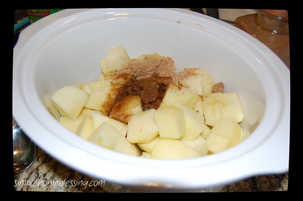 slow cooker applesauce 2