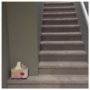 clean stairway