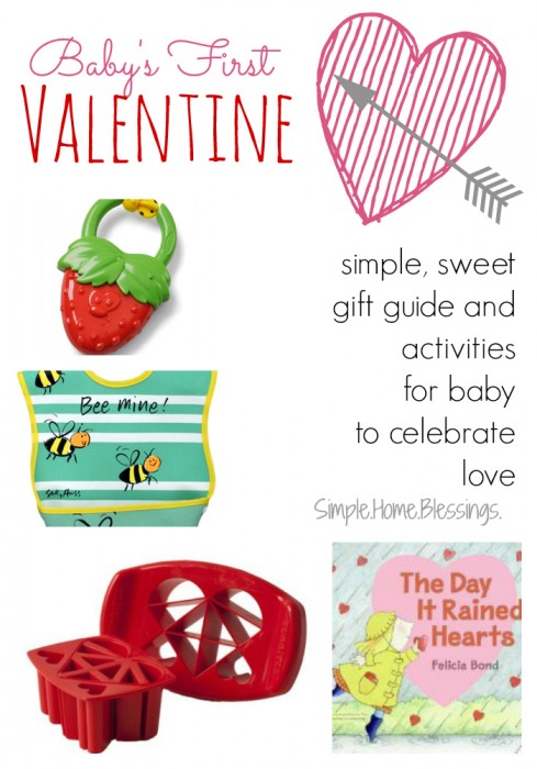 Baby's First Valentine gift and activity guide