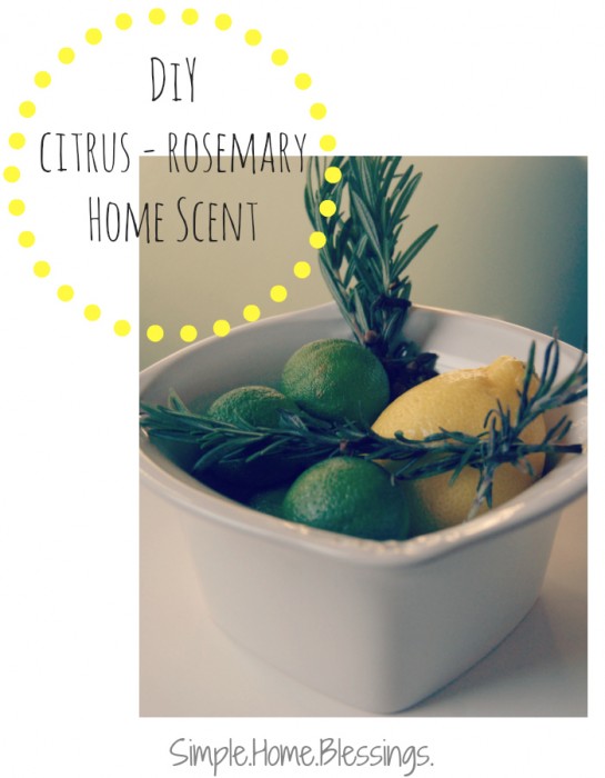 Citrus-Rosemary Home Scent