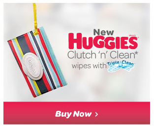 Huggies Clutch 'n' Clean wipes