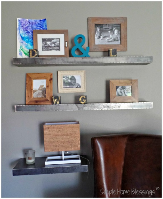 create a layered look for shelves, step 3