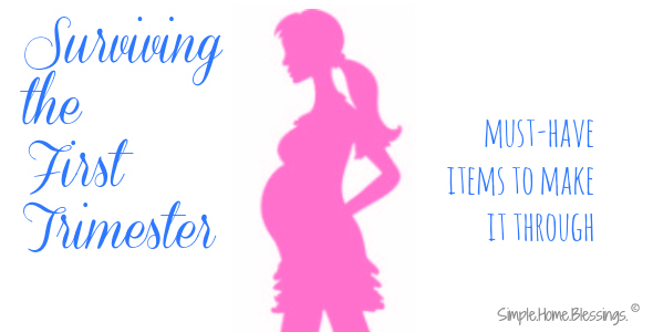 Essential Items for surviving the first trimester