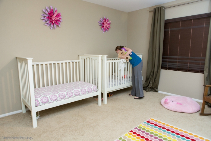 Girls' Shared Bedroom - toddlers