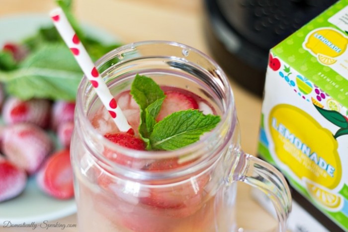 Strawberry-Mint-Lemonade