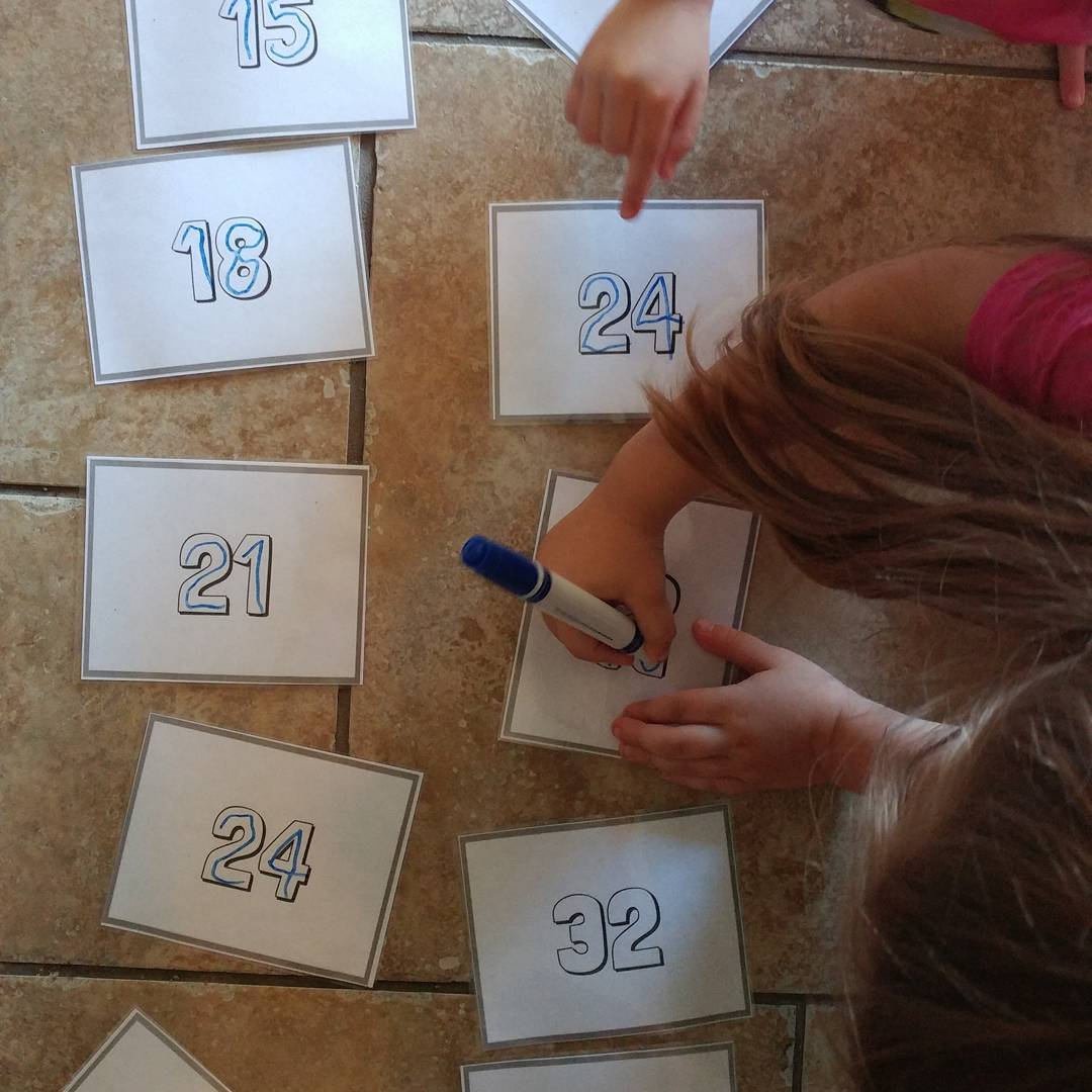 Skip Counting Tips and Tricks - teach skip counting with the help of these free printable cards