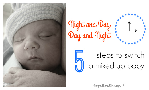 Baby Sleep tips to help transition from night to day