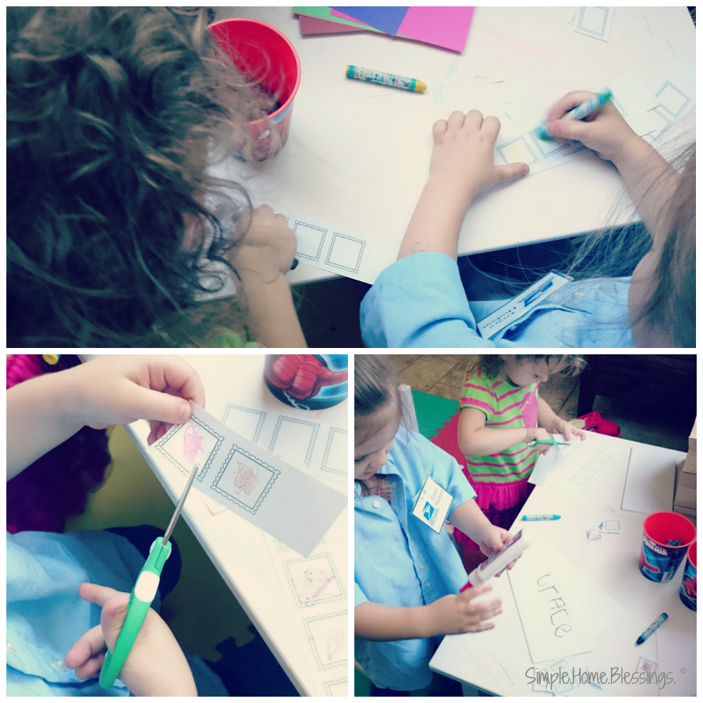 Preschool: Helpers – Mail Man – Simple. Home. Blessings