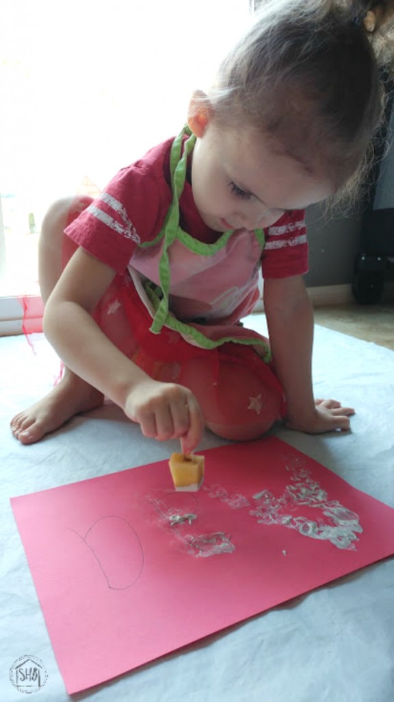 Apple Core stamping for short-vowel sound Aaɑ