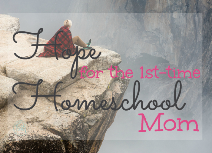 hope for homeschooling moms from God's Word - encouragement for the first year (or any year)