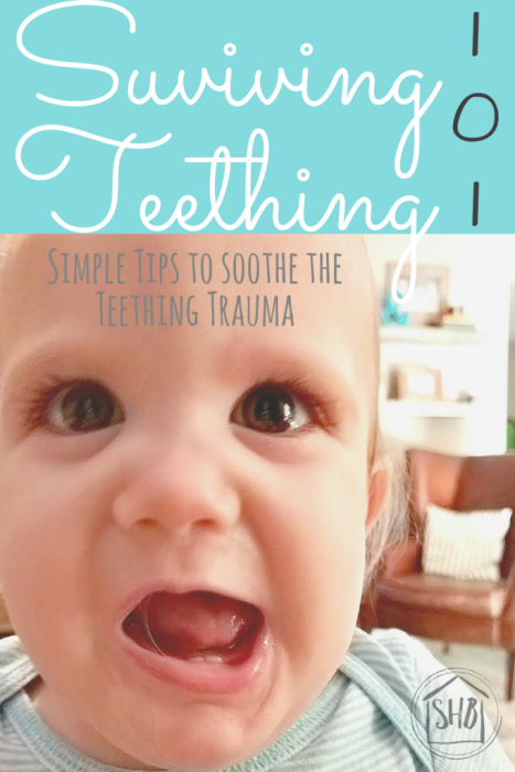 Super simple teething tips from a mother of 4.  Number 2 was definitely NEW! 