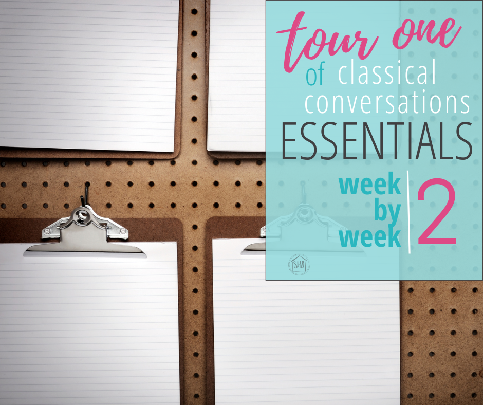 Essentials, Week by Week, Tour 1, Week 2 – Simple. Home. Blessings