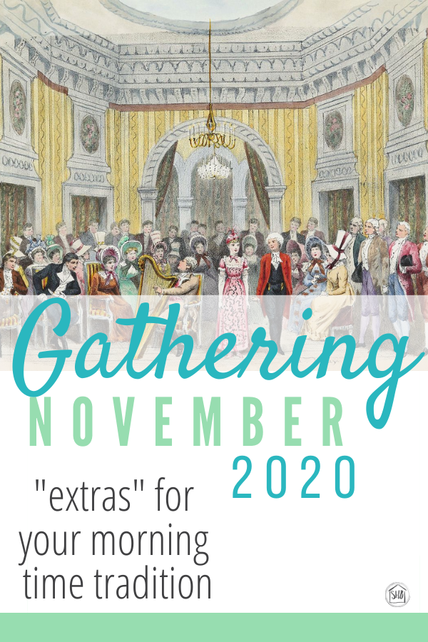 the extras and add-ons for your morning time tradition - Gathering November 2020