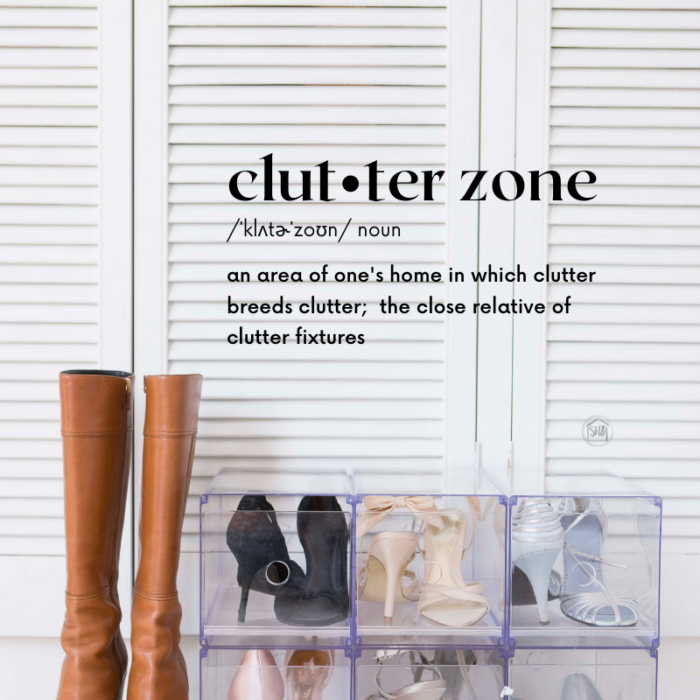 simple strategies for dealing with clutter zones in your home, have a plan and a routine for dealing with household clutter