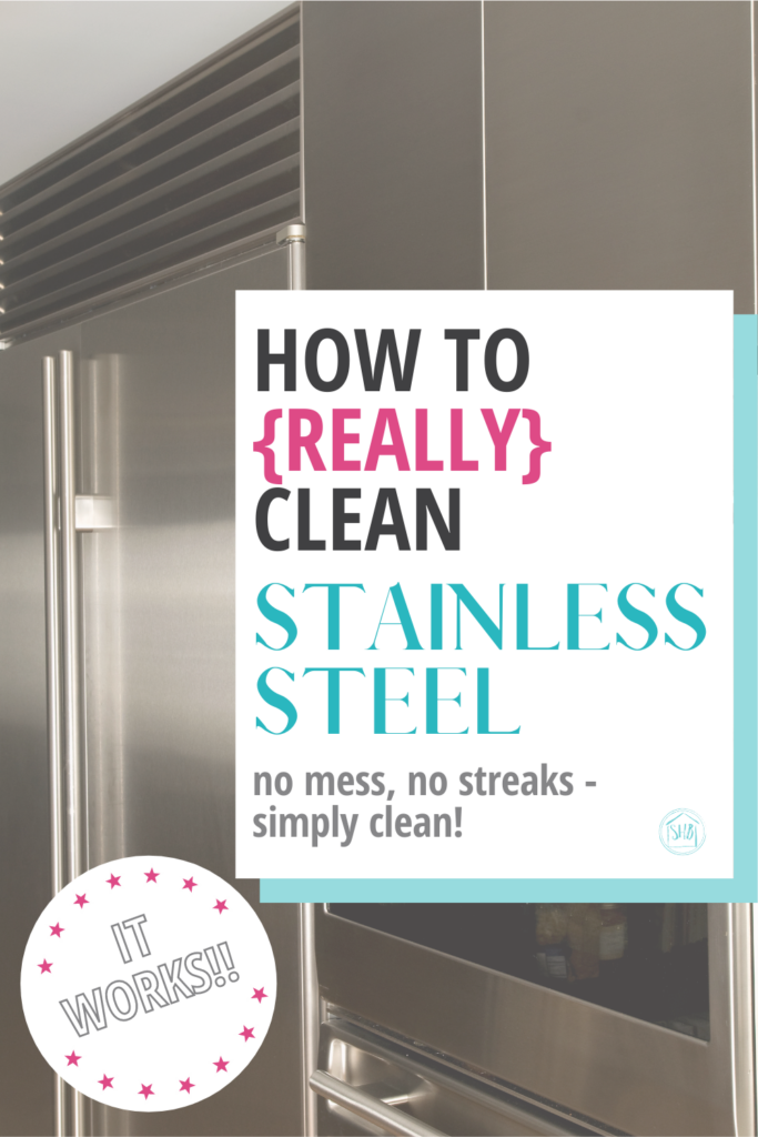 This is the THE BEST way to clean stainless steel.  Follow the simple directions for absolutely spotless, streak-less shine for your appliances