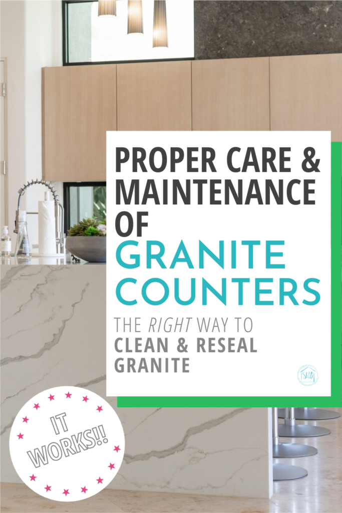 In depth tutorial to teach proper care and maintenance of granite. Includes resealing and daily care for granite surfaces.