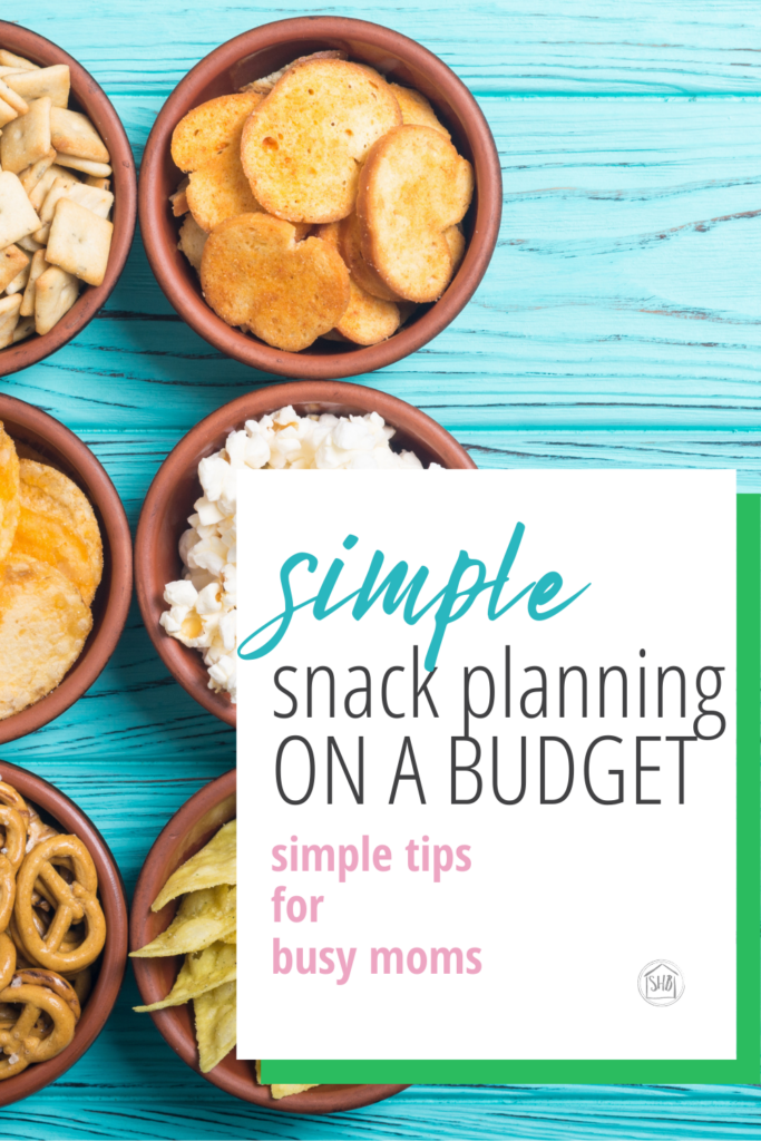 5 simple tips to help you with snack planning without spending too much at the store and having snacks go to waste.