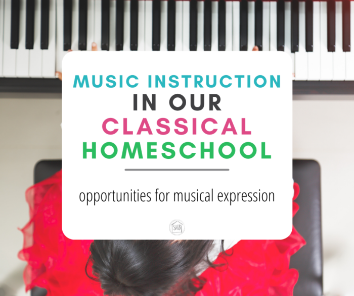how we are adding music instruction to our homeschool during our Summer Term, ideas about expression and modeling in a Classical homeschool