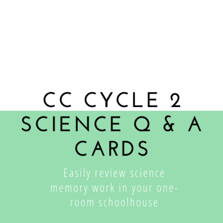 CC Cycle 2 Science Q&A Cards – Weeks 1-12